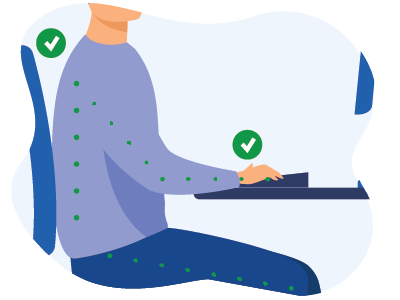 Chair seat height adjustment